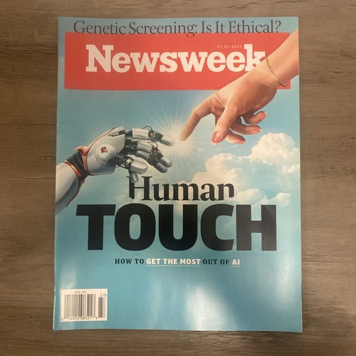 Newsweek magazine human touch - magazine,
