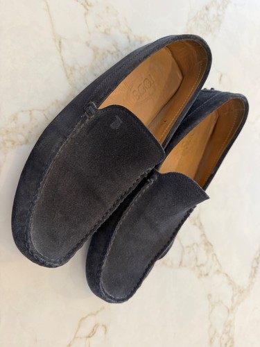 Tod black suede made in - black,