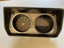 Classic Mini 2pod Speedo Fuel And Temperature Binnacle