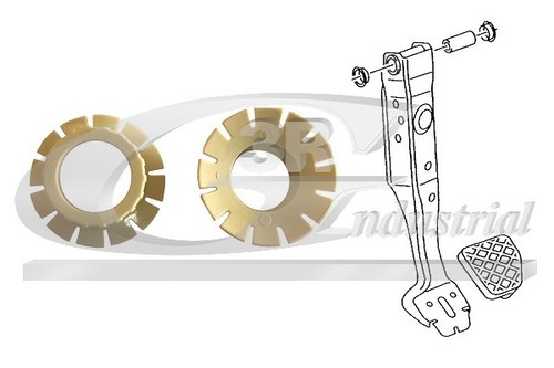 Fits 3rg 26755 audi - 26755, brake