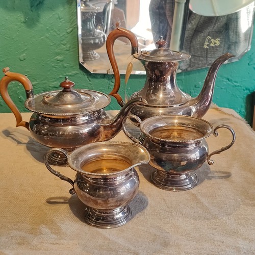 Vintage silver plated tea - silver,