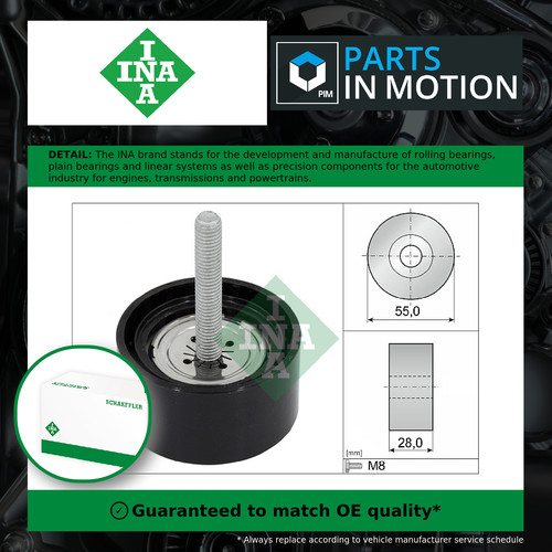 Aux belt idler - aux, pulley