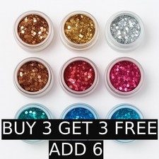 Chunky Mixed Glitter Pot Nail Face Eye Body Tattoo Festival Cosmetic Wax Melts