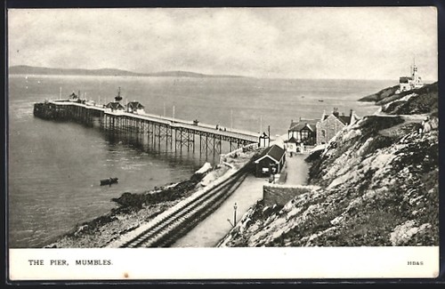 Postcard mumbles the pier - mumbles,,