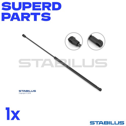 Gas spring trunk - spring, lid