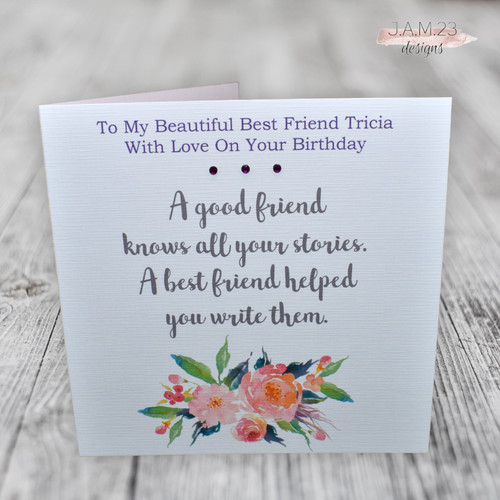 Personalised female best - personalised,