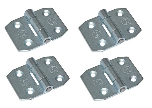 Locker door hinge zinc - x, /