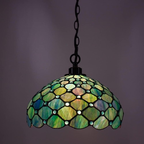 Tiffany pendant light stained - pendant,
