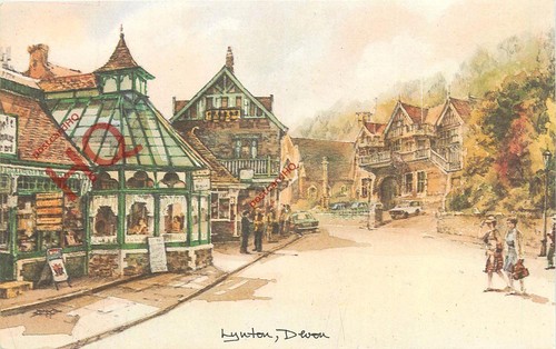 Picture postcard lynton by - picture,