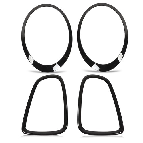 4pcs gloss black - 4pcs,
