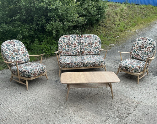 Ercol 1960s piece - suite, 2