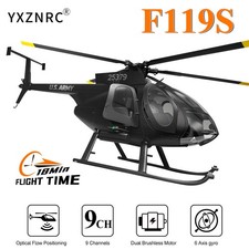 YUXIANG F119S MD500 Helicopter 9CH GPS Optical Flow Altitude Hold 6-Axis Gyro