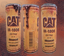 CAT Oil filter Old Rusty Can
