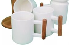 Set of 6 Ceramic Coffee Tea