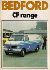 Bedford CF 1976-77 UK Market Sales Brochure 220 250 280 340 350 Van Chassis Cab