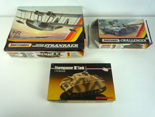 3 VINTAGE MODEL KITS MATCHBOX
