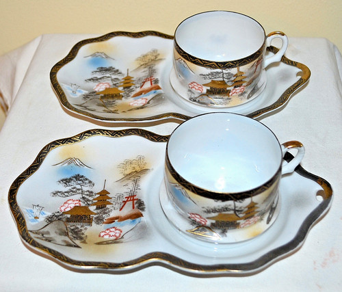 Vintage japanese kutani - japanese,
