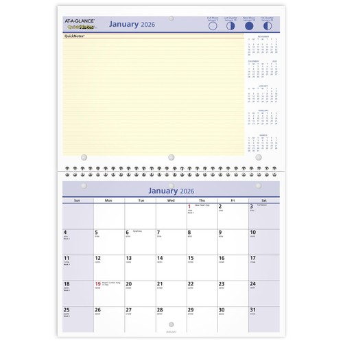 2026 wall desk calendar - desk,
