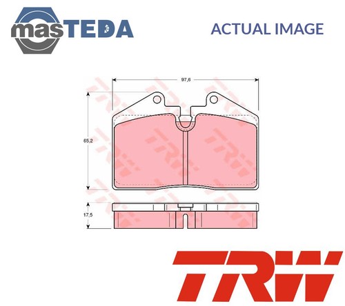 Gdb379 brake pads set braking - brake,