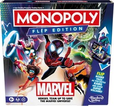 Hasbro Monopoly Marvel Flip
