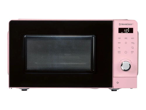 Silvercrest pink microwave - silvercrest,