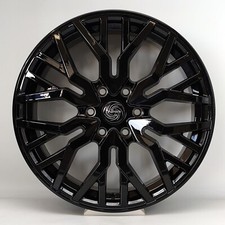 18"Ar420 Ford Transit Custom 6 stud 2024 M Sport black Alloy Wheels + tyres