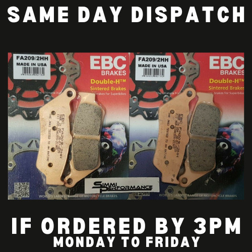 Ebc front brake pads - front,