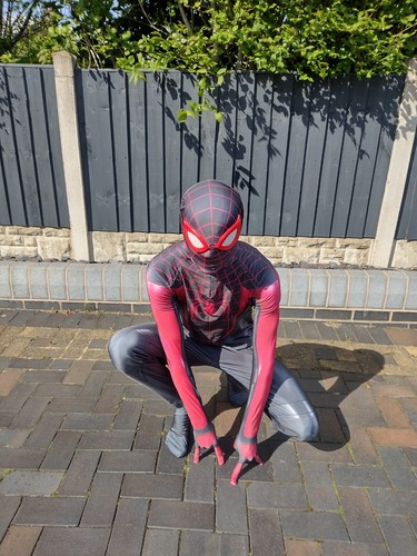 Miles morales mascot - miles,