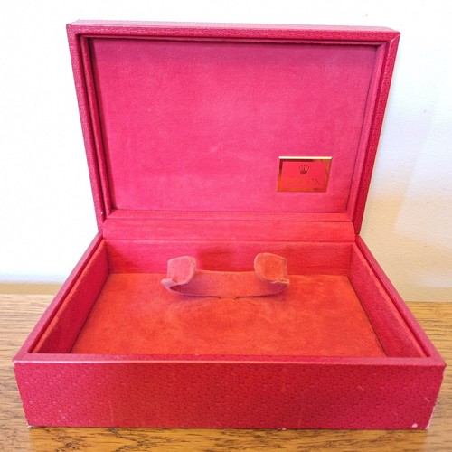 Rolex vintage red watch box