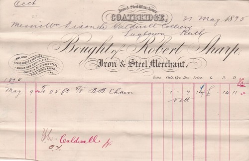 Robert sharp coatbridge iron - sharp, &
