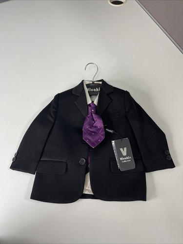 Black 4piece suit age - black,