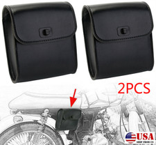 2x Motorcycle Saddle Luggage