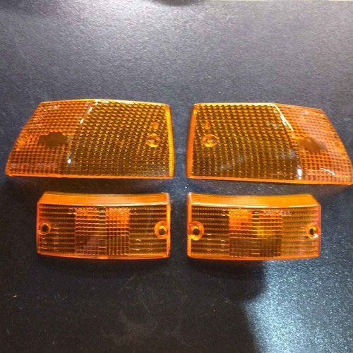 Indicator lens amber orange