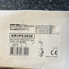 Dorman Smith KR1PC2030 20A