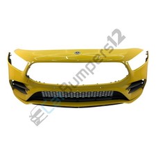 MERCEDES A CLASS AMG 2018-2022 FRONT BUMPER WITH HOLES FOR AERO KIT A1778856100
