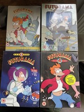 Futurama DVD Box Set Seasons 1-4 Bundle Region 2
