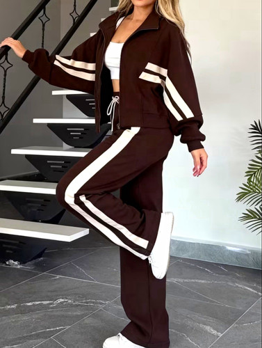 Women brown white - women’s, piece