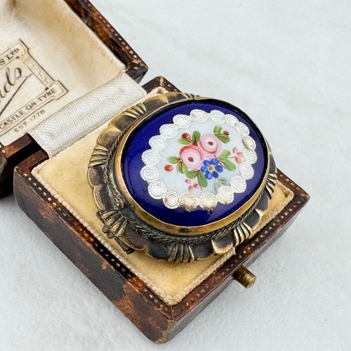 Antique victorian oval floral - antique,