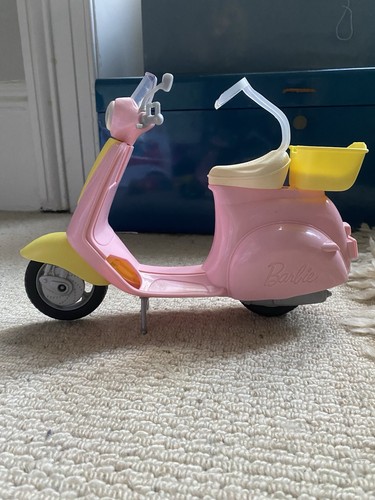 Mattel barbie pink moped - mattel,
