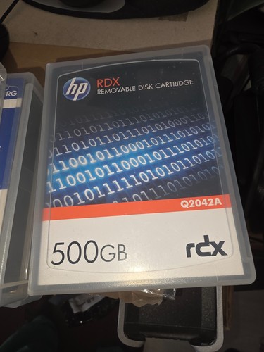 Used rdx 500gb removable - rdx,