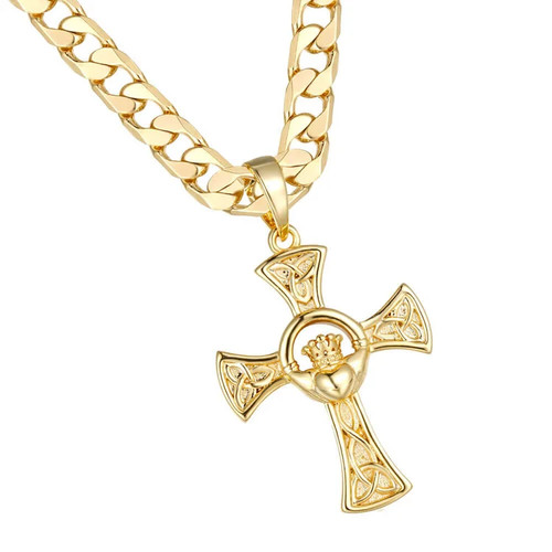 Unisex 9ct gold celtic - unisex,