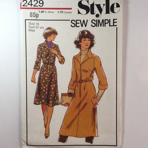 Style 2429 ladies house coat - 2429,