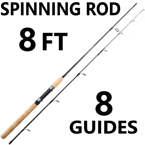 Spinning rod fishing pole - spinning,