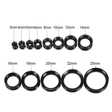 2pc Black Flesh Tunnel