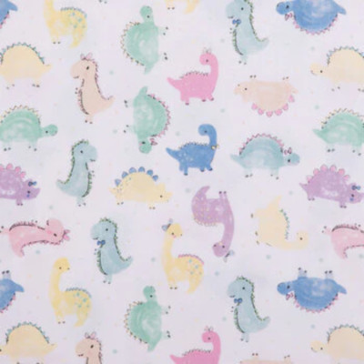 Curtain valance dino babies - dino,