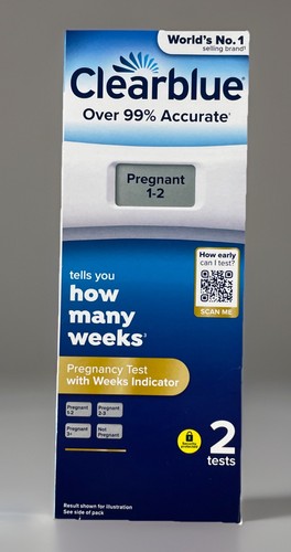 Clearblue pregnancy test with - clearblue,