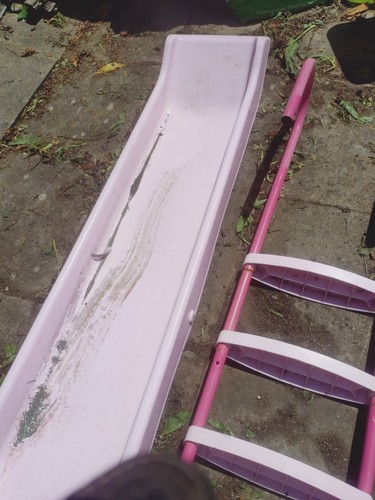 Plastic slide please read - slide,