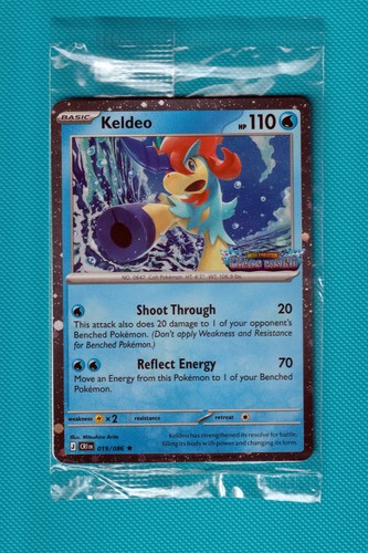 Keldeo stamp 019 sealed - 019/08,,