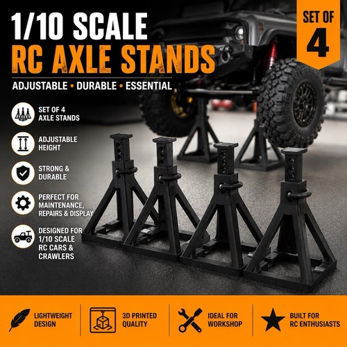 Car axle stands x4 - 1/10,