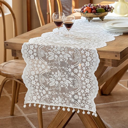 Hicohand hollow white lace - white,
